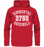 3765 Oberwil Simmental Originals - Organic Basic Hoodie