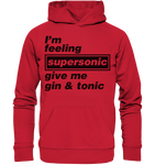 supersonic - Organic Basic Hoodie
