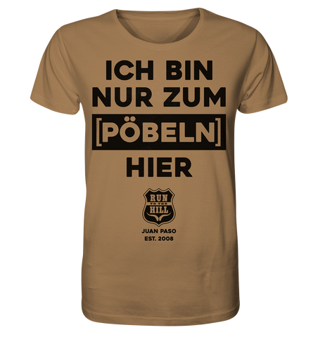 RunToTheHill Festival Nur Pöbeln - Organic Shirt