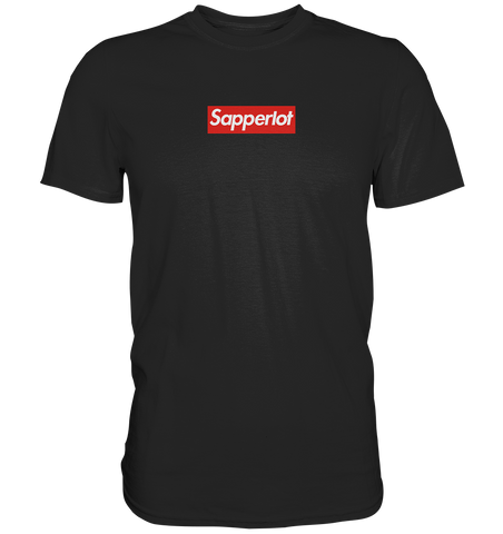 Sapperlot Supreme-Style Box Logo - Premium Shirt
